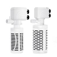 Turtle Tank Filter 3 In 1 Internal Fish Tank Filters System Silent Adjustable Flow Rate 4W/6W/15W Aquarium Accessories For Fish Tank Turtle Tank Home And Offices helpful