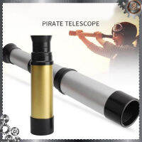 กล้องโทรทรรศน์ตาข้างเดียวแบบใช้มือถือขนาด 35 มม. แบบใช้มือถือแบบวินเทจ Pirate Spyglass Gift