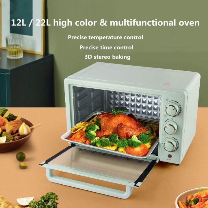 Household 12L22L multifunction baking oven, smart baking mini electric