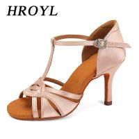 hot【DT】 Woman Shoes Dancing Latin Ballroom Ladies Tango Jazz Sandals Suede Sole