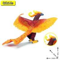 Simulação Crianças S Mythical Beast Série Chinês Phoenix Modelo สัตว์ Brinquedo Pássaro Modelo Feito À Mação Educão ของขวัญสำหรับเด็ก