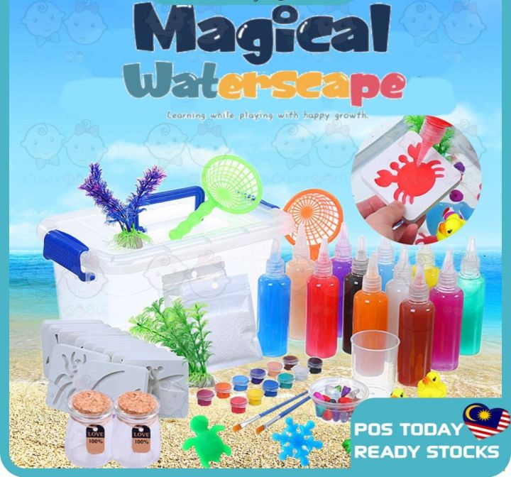 kids diy educational toys magic water