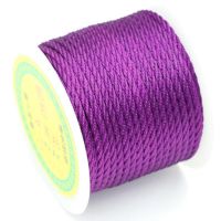 【YD】 2mm Twisted Twine Cord 50m/roll Jewelry Accessories Macrame Rope  Necklace String