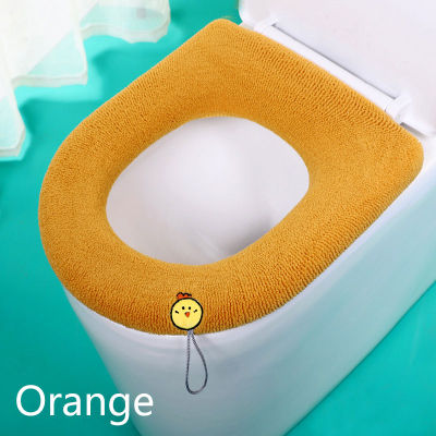 P5u7 Universal Soft Toilet Seat Cover With Handle Toilet Seat Cushion Closestool Mat Bathroom Toilet Lid Accessories Warm