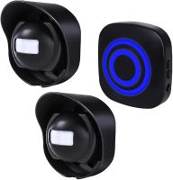 ❁ Driveway Alarm Wireless Outdoor Weather Resistant Motion Sensor and Detector with 656ft Range 1 Receiver and 2 Sensors