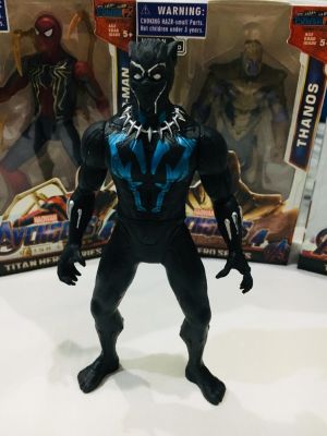 โมเดลหุ่นแบล็คพันเตอร์ Black Panther Model Avengers สูง 17 เซนติเมตร