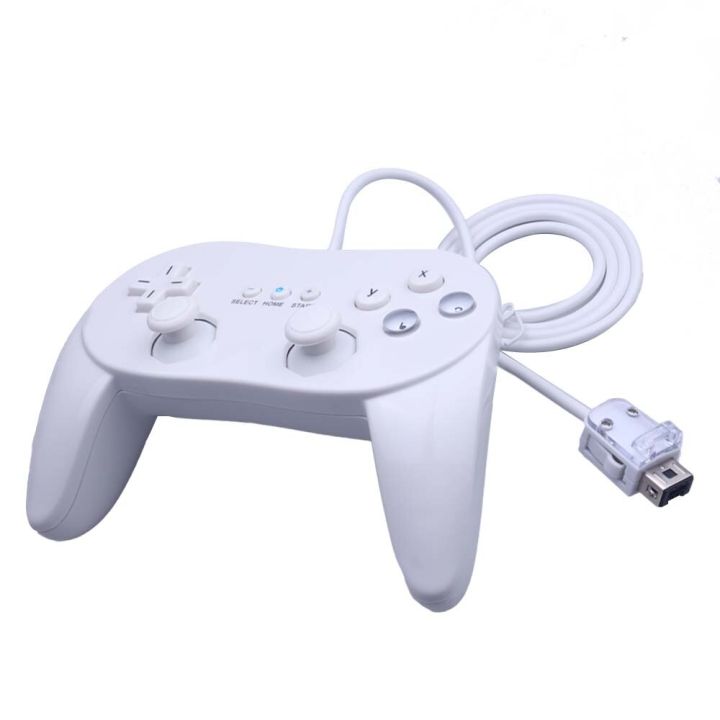 จอยสติ๊กแบบมีสายคลาสสิกสำหรับเกม-nintendo-wii-รุ่นที่สองควบคุมเกมระยะไกลจอยสติ๊กแบบจอยเกมช็อต