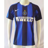 ~ เสื้อกีฬาแขนสั้น ลายทีมชาติฟุตบอล Inter Home Jersey 04-05 S-XXL ชุดเหย้า สไตล์วินเทจ แห้งเร็ว สําหรับผู้ชาย AAA