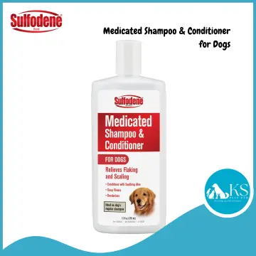 Sulfodene medicated dog shampoo best sale & conditioner