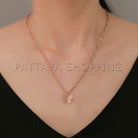 Pattaya สร้อยคอจี้ผีเสื้อ  สร้อยคอสไตล์เกาหลี สร้อยคอแฟชั่น necklace