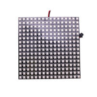 P10mm 16*16 pixels 256leds flexible mini led matrix ws2812 WS2812b