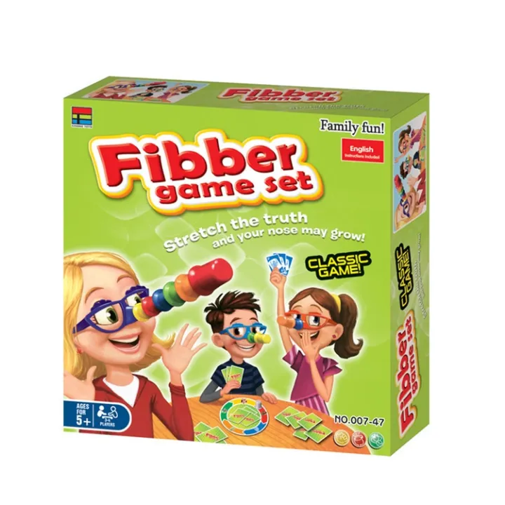 [SG LOCAL STOCKS] Fibber Game Set Party Game - Family & Friends ...