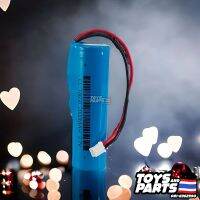 แบตเตอรี่สำหรับลำโพงบูลทูธ ถ่านชาร์จ Li-ion 18650 3.7V  ความจุ 2000 mAh แบบแพคมีวงจรป้องกัน สำหรับลำโพง / อุปกรณ์อิเลคทรอนิกส์