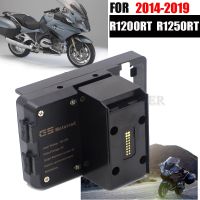 ขายึดการนำทางรถมอเตอร์ไซค์ชาร์จไร้สายสำหรับ BMW R1200RT R1250RT K1600GTL/ K1600GT ระบบนำทาง GPS ที่วางโทรศัพท์เครื่องชาร์จ USB