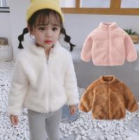 ZZOOI Children Outerwear Boy Warm Fleece Jacket Kids Winter Coats Baby Girls Jackets for Autumn Children Clothing Size 80-120