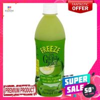 ฟรีชน้ำฝรั่ง 50% 500cc.FREEZE GUAVA JUICE 50% 500cc.