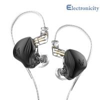 KZ ZEX หูฟังแบบมีสาย3.5มม.,หูฟังไฮบริด HIFI สำหรับเล่นกีฬาเล่นเกม