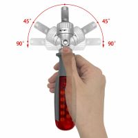 ชุดไขควงเฟือง11ในหนึ่งชุด S2ไขควงองศาหมุน180หัวเครื่องมือซ่อมแซมในครัวเรือน