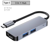 【Be worth】 liaoxian3105992120 USB C Hub PD ชาร์จ Type C D Ock Hdmi เข้ากันได้4พันชาร์จสถานีเชื่อมต่อ S Plitter Hab อะแดปเตอร์สำหรับ Macbook Pro PC