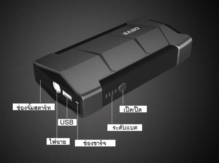 power-bank-จั้มสตาทรถยนต์-พร้อม-สายจั้มแบตรถ-และไฟฉุกเฉิน-car-jump-starter-จั้มสตาร์ท-เครื่อง-จั๊มสตาร์ท-เครื่องชาร์จแบต-ที่ชาร์ต-สายพ่วง-แบต-เครื่องชาร์จ-แบตแห้ง-ช่วย-เปลี่ยน-ชาร์จ-จั้มสตาท-แบตเตอรี่