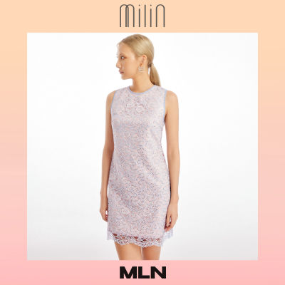 [MILIN] Sleeveless lace dress ชุดเดรส แขนกุด ผ้าลูกไม้และเลื่อม Bliss Dress
