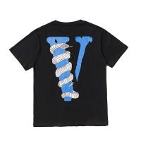 ราคาต่ำสุด!!Summer new style European and American fashion nd VLONE big V python printing men and women cal short-sleeve  9LYT