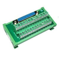 GINRI 1A DC24V เอาต์พุตแบบอะนาล็อก Moudle Plc Idc Adapter Teminal Block Conversion Breakout Board