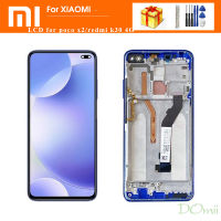 Xiaomi Redmi K30 4G สัมผัสหน้าจอ LCD หน้าจอดิจิตอล M1912G7BE M1912G7BC สำหรับ Redmi K30 LCD Poco X2 Pocophone X2จอแสดงผล