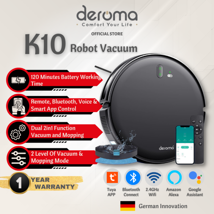 k10 robot vacuum cleaner