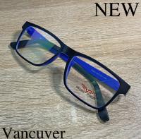 Fashion กรอบแว่นตา รุ่น Vancuver 6003 กรอบเต็ม Rectangle ทรงสี่เหลี่ยมผืนผ้า ขาข้อต่อ วัสดุ พลาสติก พีซี เกรด เอ (สำหรับตัดเลนส์) รับตัดเลนส์ทุกชนิด