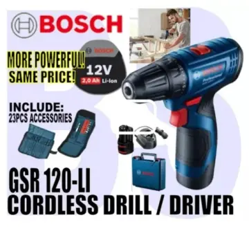 Bosch Professional GSB 10.8-2 LI 10.8V Body Only Cordless Li-Ion 2-Speed  Combi Drill in Carton