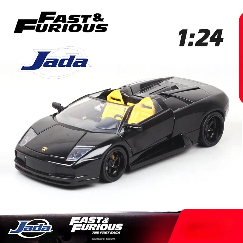 Jada Diecast 1:24 Car Fast and Furious High Simulation Metal Alloy Toy  Model Cars Toy