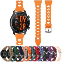 ❆☑┋ Replacement Sport Silicone Band For TicWatch Pro 3 Ultra GPS Smartwatch Strap For TicWatch Pro 3 LTE/2021/GTX Watchband Bracelet