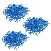 300Pcs Blue Plastic 2 Way Aquarium Fish Tank Air Pump Control Valve for 4mm Air Pipe