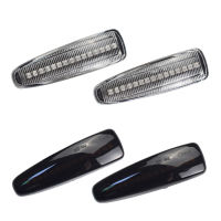 LED Dynamic Turn Signal Light Side Fender Marker Lamp Trim For Mitsubishi Lancer Evolution Evo X Outlander Sport RVR ASX Mirage