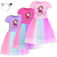 A FOR ADLEY Clothes Baby Girls Cosplay Dress Kids Lace Princess Vestidos Children Carnival Party Dresses Girl Halloween Costumes