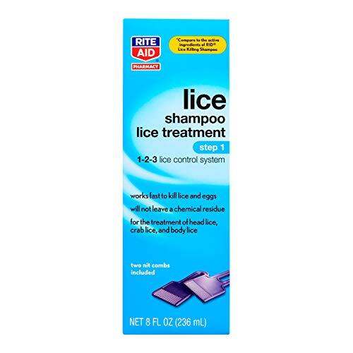[PREORDER] Rite Aid Lice Shampoo 8 oz Step 1 of 123 Lice Control System Lice Treatment and