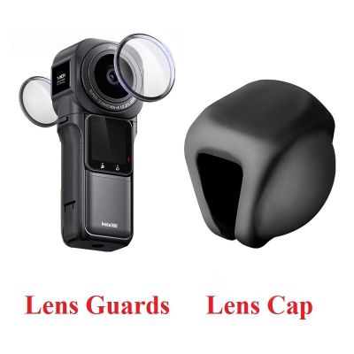 Lens Guards And Lens Cap For Insta360 RS 1-Inch Leica Panoramic Lens Anti-bump Protector Film Action Camera Accessories