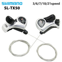 MJARTORIA For Shimano Tourney SL-TX50 3×6/3×7 Speed Thumb Gear Shifter Trigger Lever SL-TX30 3×6/3×7 S Left-Shifter Mountain Bicycle Bike Accessories