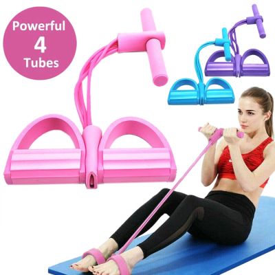 【CW】 Resistance Bands Elastic Pull Ropes Exerciser Rower Belly Rubber Band Gym Sport Training for