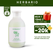Sữa rửa mặt Rau má & Diếp cá herbario 200ml sạch dầu mụn