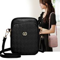 Fashionable Versatile Multi-Layer Mobile Phone Bag Female Casual Travel Cross-Body Lightweight Small Fashion Vertical Style Shoulder Mi 【AUG】