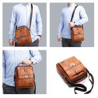 JEEP BULUO Mens Bag Split Leather Crossbody Bags For Men Messenger Bag Male Handbag Men Leather Designer Mens Shoulder Bags