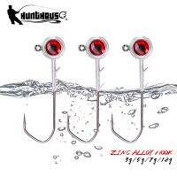 Accessories Gear Fishing Alloy Fish Big Zinc [hot]Hunthouse 5g/7g/10g/14g Head Soft Lure Jigging Screw For Jig With Hook Set Eyes