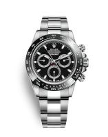 นาฬิกาข้อมือ Rolex Daytona Ceramic Black  ( Panda ) (TOP SWISS) 4130  สินค้าพร้อมกล่อง+การ์ด (ขอดูรูปเพิ่มเติมได้ที่ช่องแชทค่ะ)