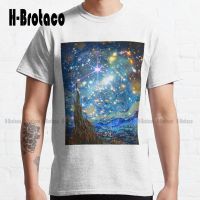 Van Gogh Webb Poster Classic T-Shirt Cat Shirt Custom Aldult Teen Unisex Digital Printing Tee Shirts Xs-5Xl Make Your Design