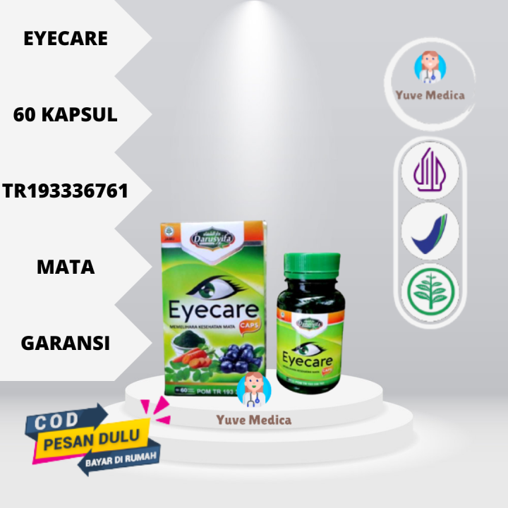 Obat Mata Minus dan Silinder Paling Ampuh dan Cepat EyeCare 60 Kapsul