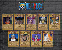 ใหม่ล่าสุดของร้าน Poster One Piece WANTED โปสเตอร์วันพีซ ขนาดเล็ก ใบค่าหัวของเหล่าคณะปฏิวัติ 1ชุด/9ชิ้น ผลิตจากกระดาษ ArtCard แข็ง