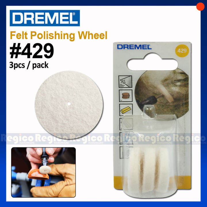 Dremel Felt Polishing Wheel Cone 414 422 429 Dremel Accessories Regico