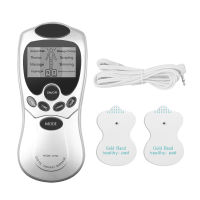 Digital Therapy Machine Tens Massager with 2 Pads Electronic Pulse Massager Slimming Electronic Massager Tens Acupuncture